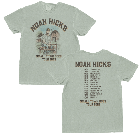 Small Town Does Tour 2025 Tour Tee